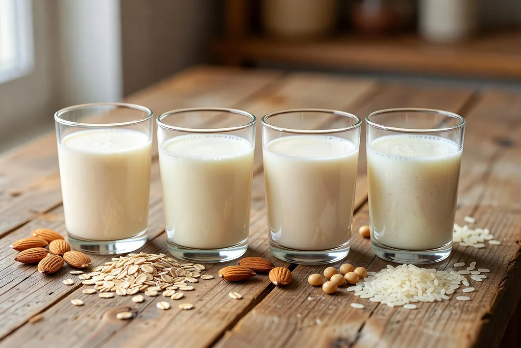 Leches vegetales: cual elegir segun su uso
