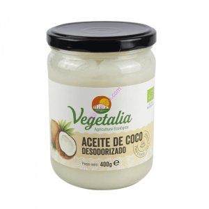 Aceite de coco desodorizado Vegetalia - Comprar tienda vegana online Barcelona Vegacelona