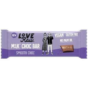 Barrita de chocolate smooth - LoveRaw - Vegacelona tienda vegana online
