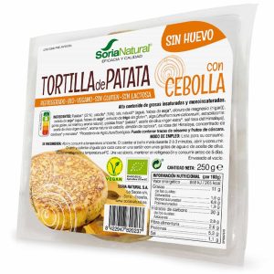 COMPRAR Tortilla de Patata con Cebolla Soria Natural, 250g online tienda vegana en barcelona vegacelona vegansbio