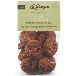 Galletas de cereales y cacao - La granja-comprar-en-tienda-vegana-online-en-Barcelona-Vegacelona