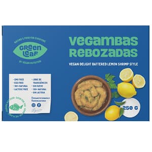 Gambas veganas rebozadas - Green Leaf by Vegan Nutrition - Vegacelona Tienda vegana online
