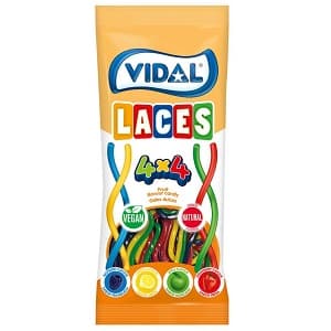 Lazos espagueti de frutas - Vidal - Vegacelona tienda vegana online