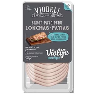 Lonchas sabor pavo viodeli - Violife - Vegacelona tienda vegana online