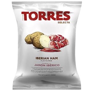 Patatas fritas sabor jamón ibérico - Torres - Vegacelona tienda vegana online