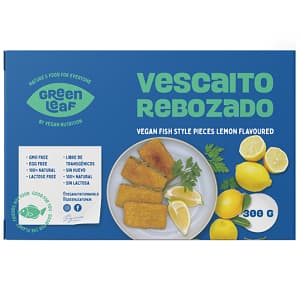 Pescado vegano rebozado al limon - Green Leaf by Vegan Nutrition - Vegacelona Tienda vegana online