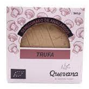 Queso semicurado trufado - Quevana - comprar-en-tienda-vegana-online-en-Barcelona-Vegacelona