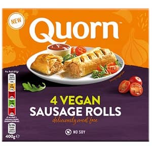Rollitos de salchicha vegana - Quorn - Vegacelona tienda vegana online