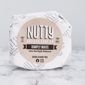 Simply white con trufa blanca - Nutty Artisans - Vegacelona tienda vegana online