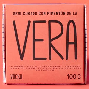 Vera Vacka Queso vegano pimenton de la vera en tienda vegana online Barcelona Vegacelona