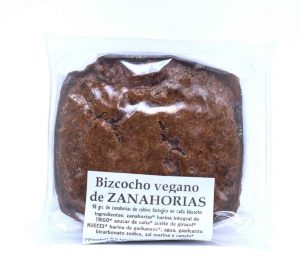 comprar Bizcocho de Zanahoria Biogredos online tienda vegana en barcelona vegansbio vegacelona