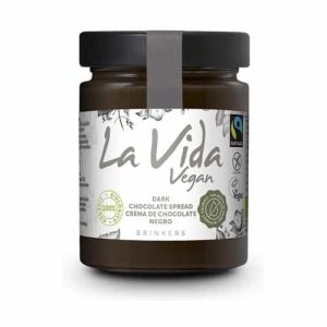 comprar Crema de Choco Negro La Vida Vegan, 270g online tienda vegana en barcelona vegansbio vegacelona