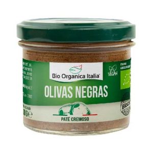 comprar pate vegano de olivas negras bio organica italia tienda vegana online barcelona vegacelona